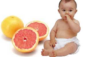 Imagen ilustrativa del artículo Beneficios del Pomelo para los Bebés